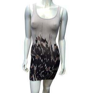 Guess Black Short Stretchy Bodycon Dress Size Small